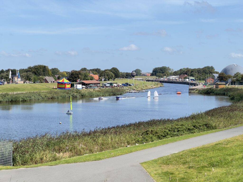 Lieblingskoog -alter Hafen in Friedrichskoog