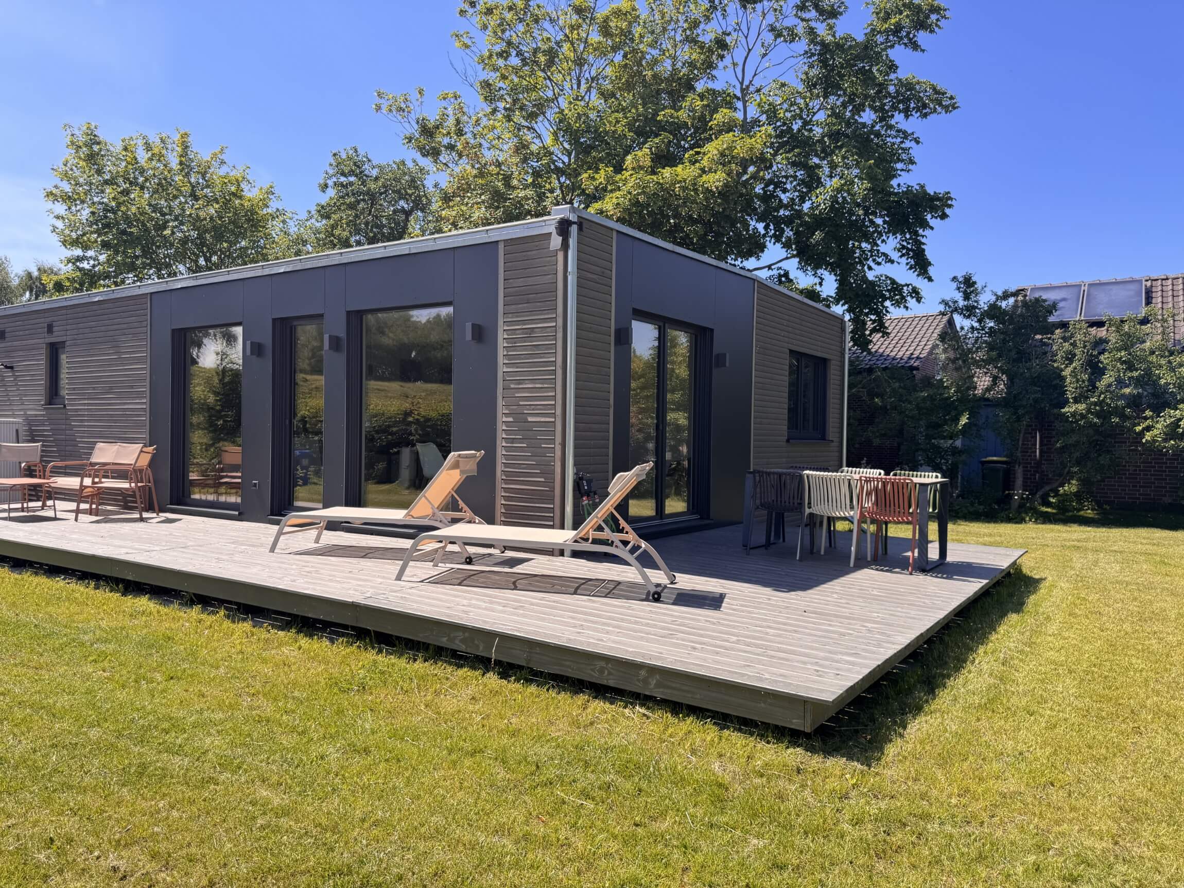 Ferienhaus Lieblingskoog in Friedrichskoog – Aussen Terrasse 2